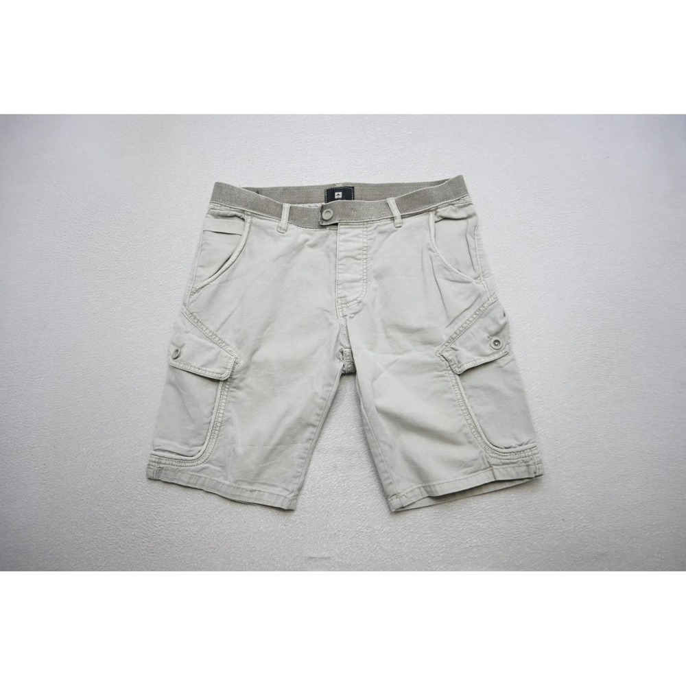 Jet Lag Cargo Shorts Camp Rugged Gray Baggy Mens Size 32